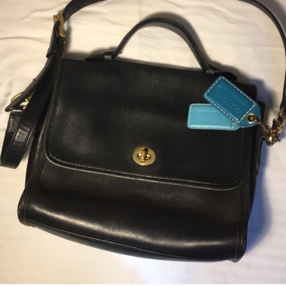 Still for sale! Vintage Coach Court shoulder bag